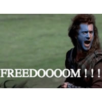happiness and freedom